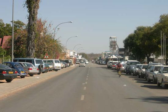 Tsumeb, Hauptstrasse