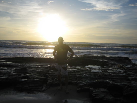 Sonnenuntergang am Kantiang Beach