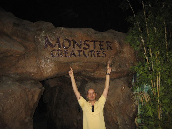 Hier gabs Spinnen, Schlangen und haessliche Kroeten