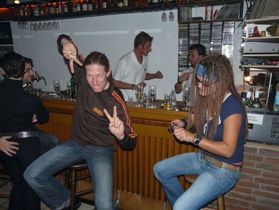 Das Abenteuerteam in Aktion! Nikki und Stefan