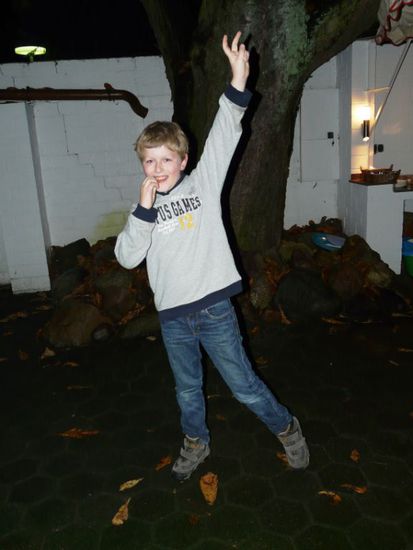 Unser jüngster Gast und mein Patenkind!