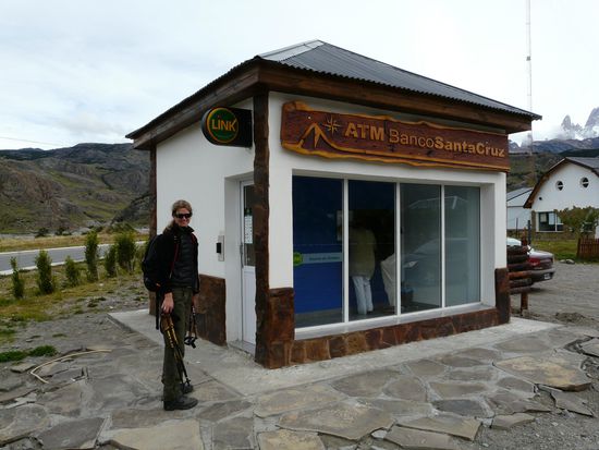 unsere Rettung, ein  Geldautomat