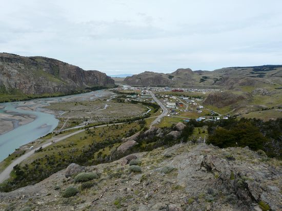 Blick auf El Chalten
