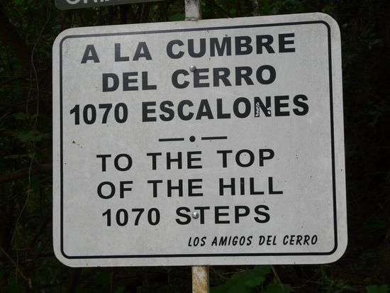 1070 Stufen zum Aussichtspunkt