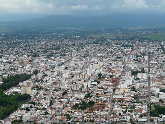 Blick ueber Salta
