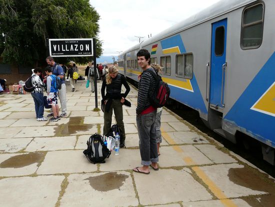 unser Zug, der uns nach Tupiza brachte