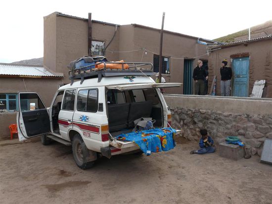 unsere erste Uebernachtung