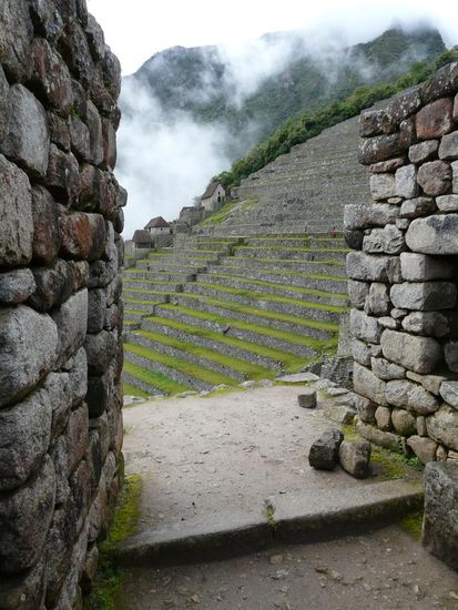 landwirtschaftlich genutzte Terassen