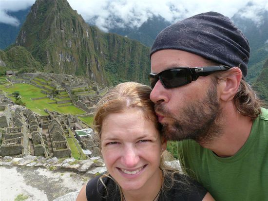 Sehr glueckliche Weltenbummler!