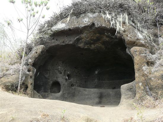Hier lebten die ersten Bewohner der Insel!