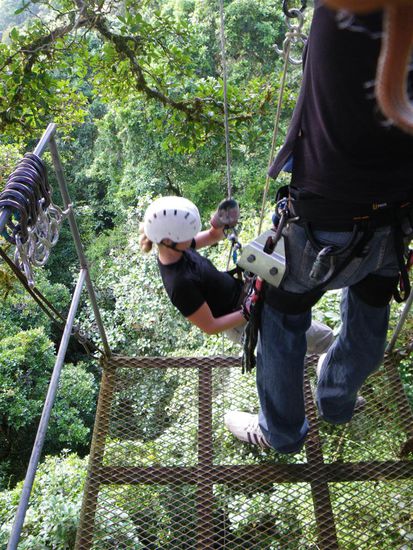 Abseiling!