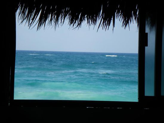 Aussicht von der Toilette