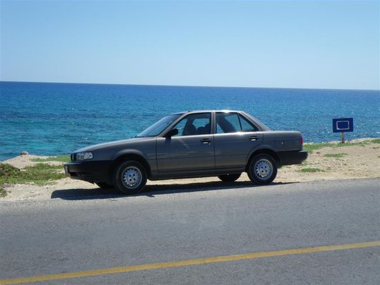 Unser haessliches Auto, aber klaut zumindest keiner.