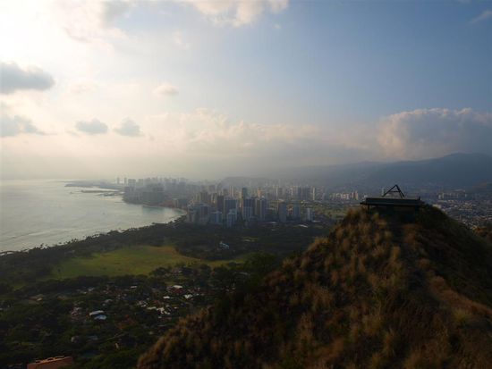 Ausblick auf Waikiki Beach
