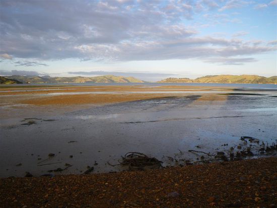 Sonnenaufgang in Coromandel Town