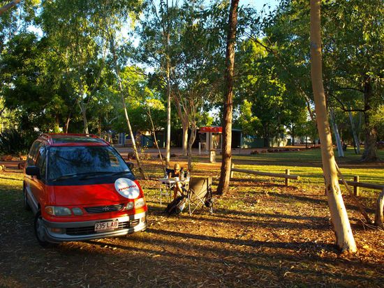 Campsite im Nationalpark