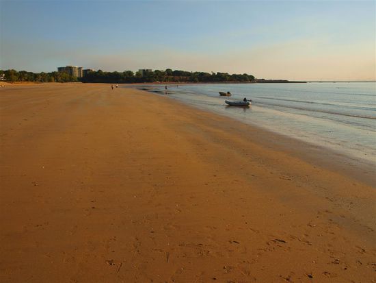 Leerer Strand