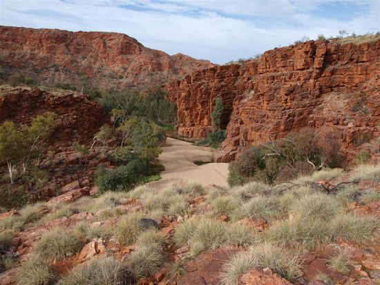 Ein weiterer Gorge, diesmal ausgetrocknet.