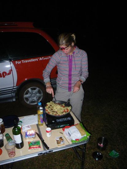 Leckere Campingkueche!