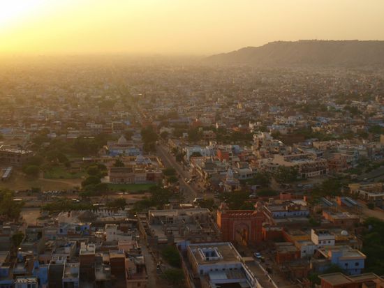 Aussicht auf Jaipur
