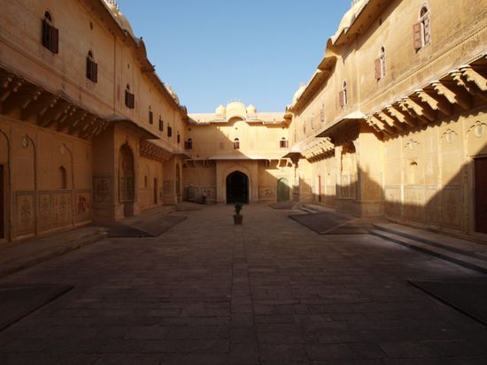 Die Residenz des Maharadschas.