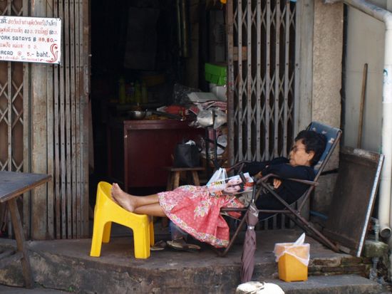 ...auch die Entspannung nach dem Training ist wichtig!