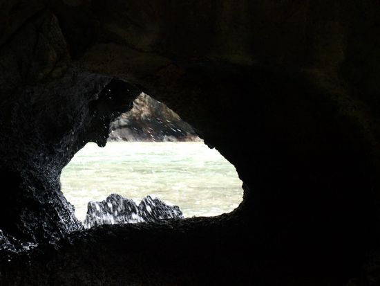 Eingang zur geheimen Lagune