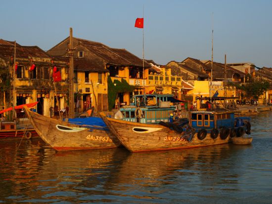 Alle Boote haben hier Augen.