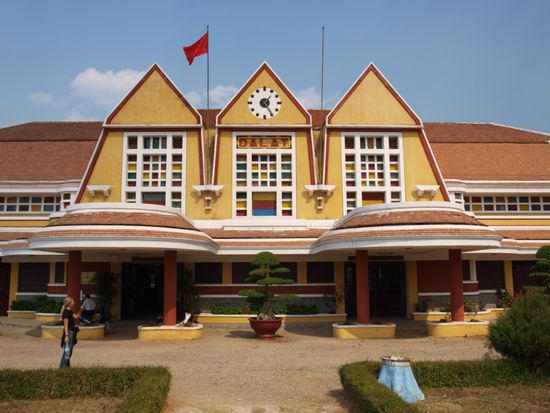 Bahnhof aus Kolonialzeiten