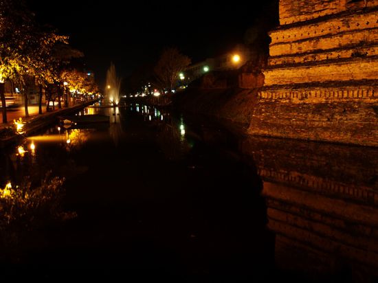 Ein noch erhaltener Teil der historischen Stadtmauer.