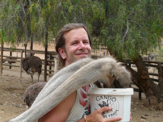 Joerg bei seiner Nackenmassage!!!