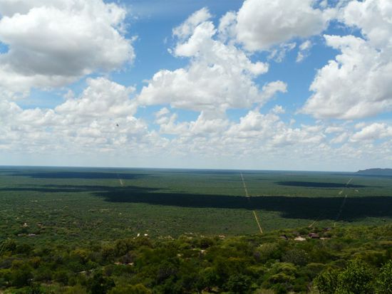 Ausblick vom Plateau