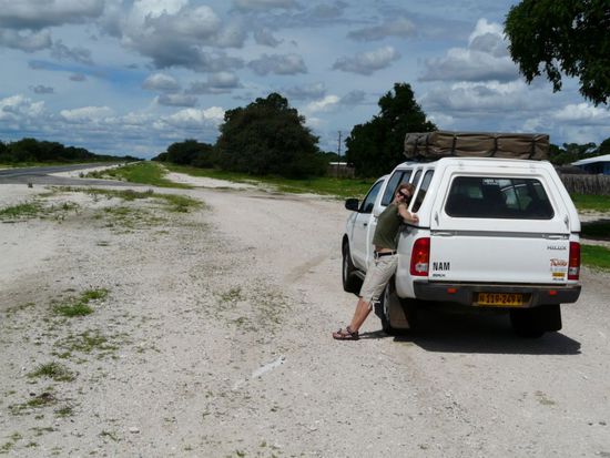 Auf dem Weg nach Rundu