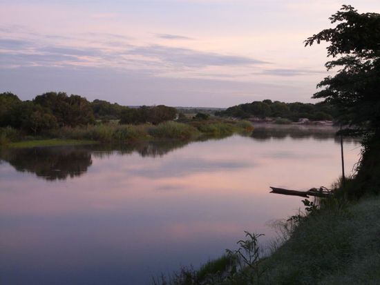 Sambesi River beim Sonnenaufgang