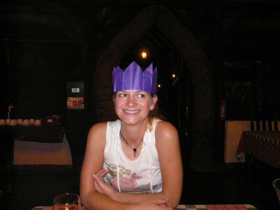 Merry Christmas! Zum Glueck ein trockenes Dach ueber dem Kopf!!