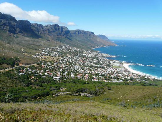 mal wieder Kapstadt von oben, diesmal vom Lionshead
