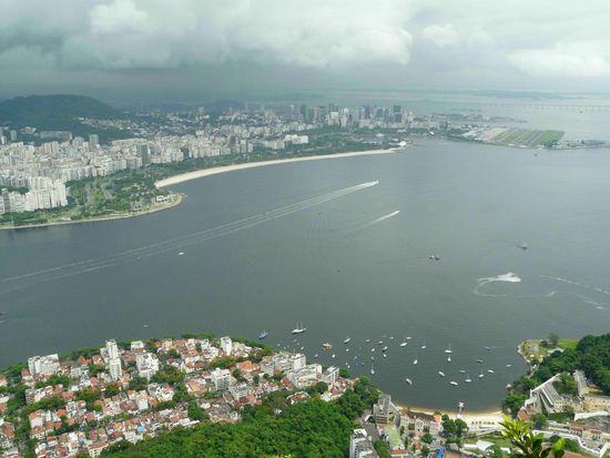 Blick auf Rio vom Zuckerhut aus