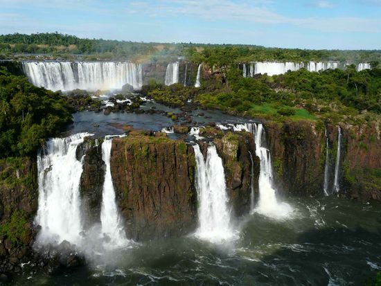 Iguazu Wasserfaelle (Brasilien)