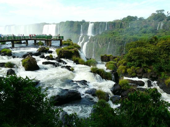 Iguazu Wasserfaelle (Brasilien)