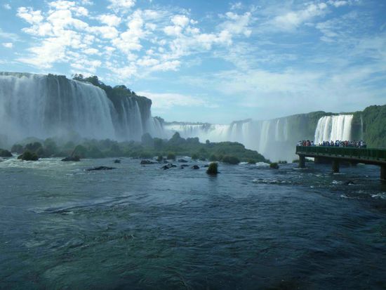Iguazu Wasserfaelle (Brasilien)