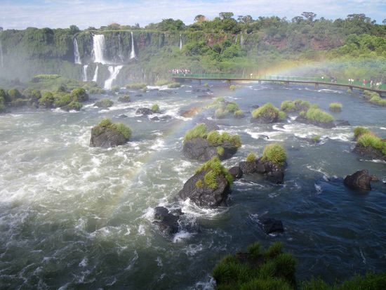 Iguazu Wasserfaelle (Brasilien)