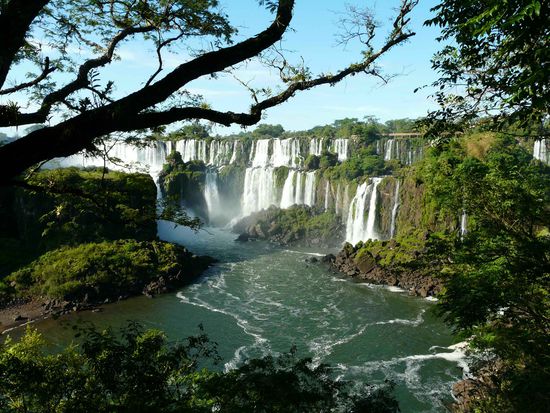 Iguazu Wasserfaelle (Argentinien)