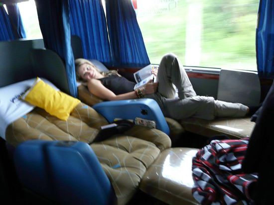 First Class Bus, All Inclusive