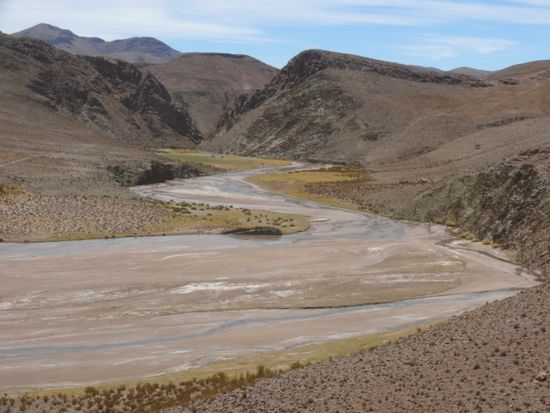 auf der Rückfahrt nach Chile