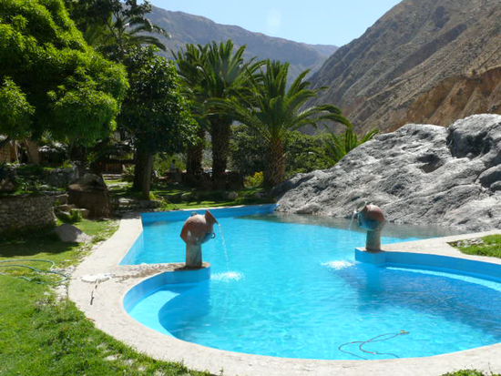 unser Ziel die Oase "Paraiso Las Palmeras Lodge"
