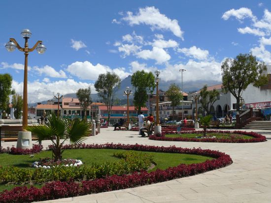 "Plaza de Armas" in Huaraz