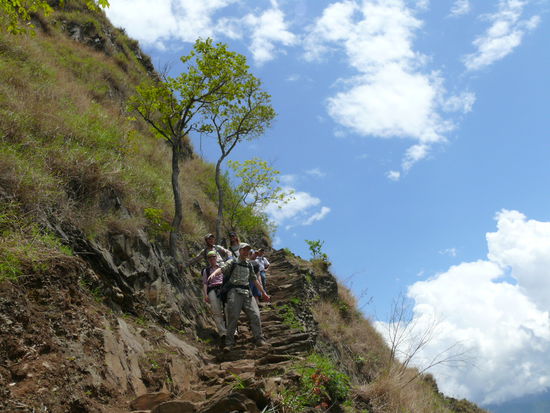 nach einem Aufstieg, auch mal wieder ein Abstieg