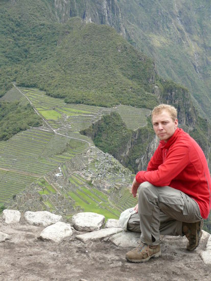 Ich auf dem Huayna Picchu
