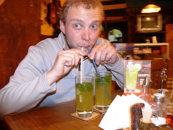 Die Mojitos waren echt Klasse...