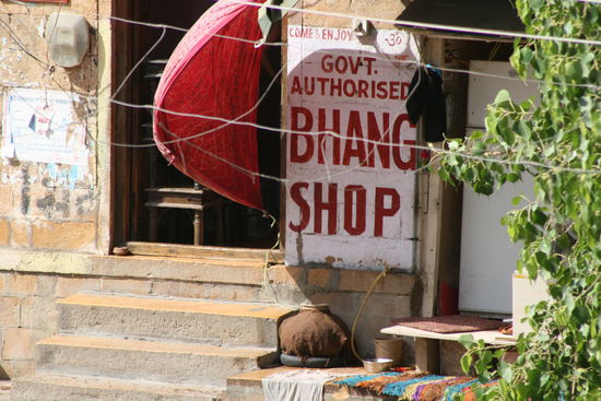 Bhang Shop in Jaisalmer
